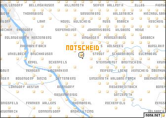 map of Notscheid