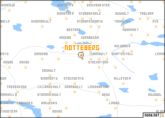 map of Notteberg