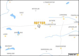 map of Notten