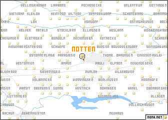 map of Nötten