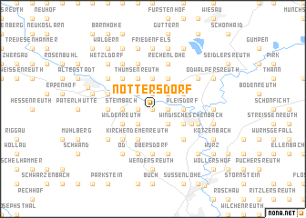 map of Nottersdorf
