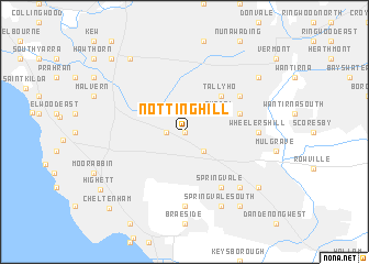 map of Notting Hill