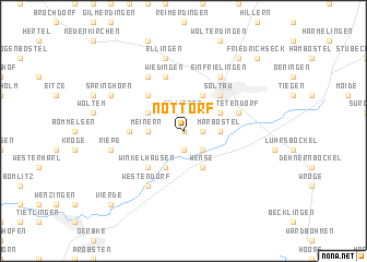 map of Nottorf