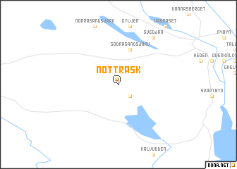 map of Notträsk