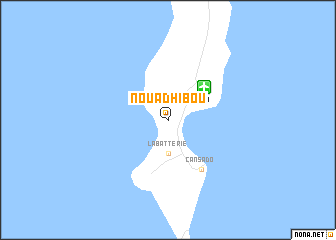 map of Nouâdhibou