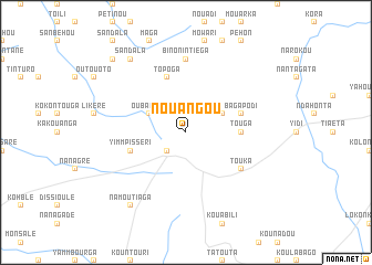 map of Nouangou