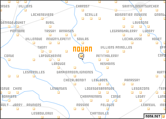 map of Nouan