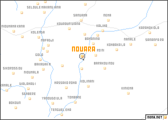 map of Nouara