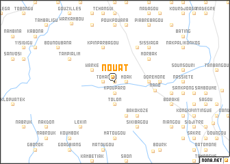 map of Nouat