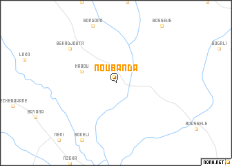 map of Noubanda