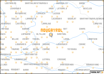 map of Nougayrol