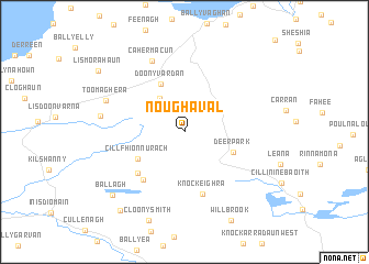 map of Noughaval