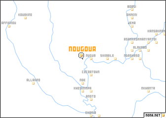 map of Nougoua