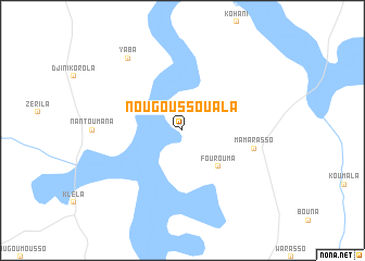 map of Nougoussouala