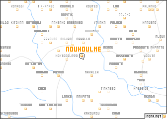 map of Nouhoulmé