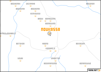 map of Noukassa