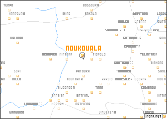 map of Noukouala