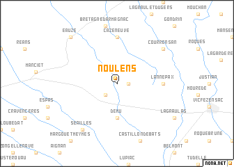 map of Noulens