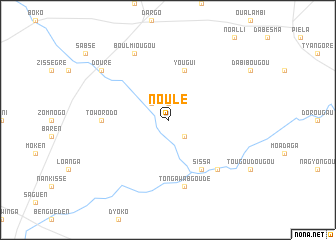 map of Noulé