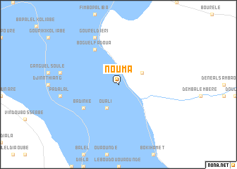 map of Nouma
