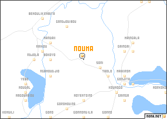 map of Nouma