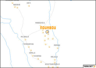 map of Noumbou