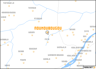 map of Noumoubougou