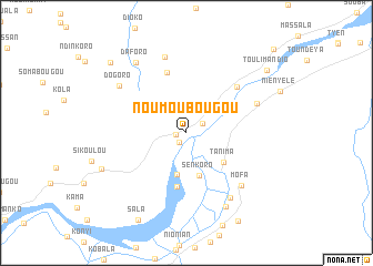 map of Noumoubougou