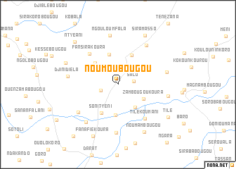 map of Noumoubougou