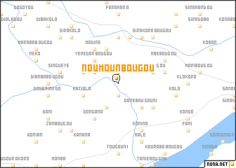 map of Noumounbougou