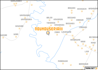 map of Noumouséria III