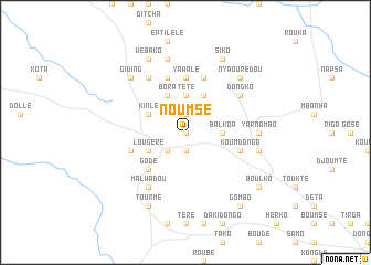 map of Noumsé