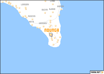 map of Nounga