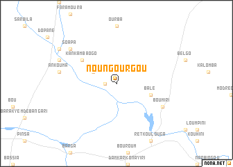 map of Noungourgou