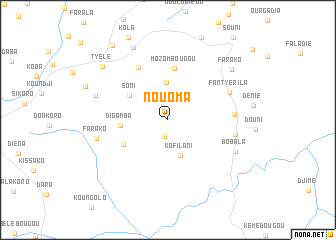 map of Nouoma