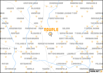 map of Nouplé