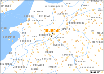 map of Nourāja