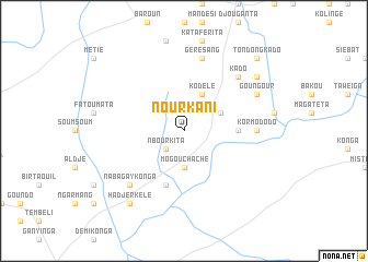 map of Nourkani