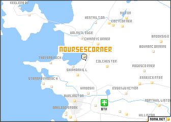 map of Nourses Corner