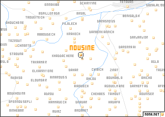 map of Nousine