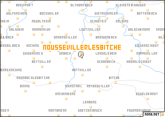 map of Nousseviller-lès-Bitche