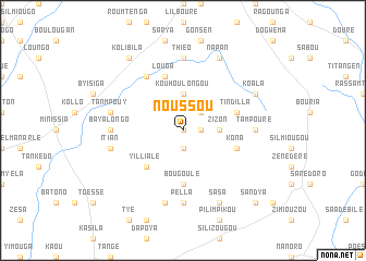 map of Noussou