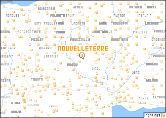map of Nouvelle Terre