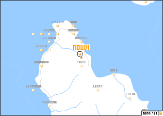 map of Nouvi