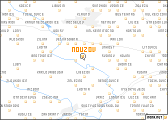 map of Nouzov