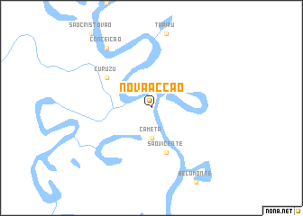 map of Nova Acção