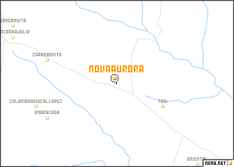 map of Nova Aurora