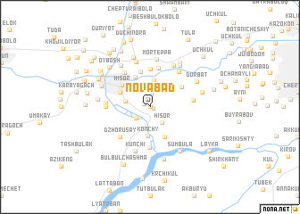 map of Novabad