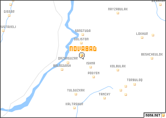 map of Novabad