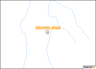 map of Nova Holanda